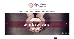 Desktop Screenshot of giordanatalamona.it